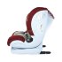Автокресло "TOREGO" DRIVE JM05  (от 0 до 25 кг с системой ISOFIX) съемная база Красный/Лён