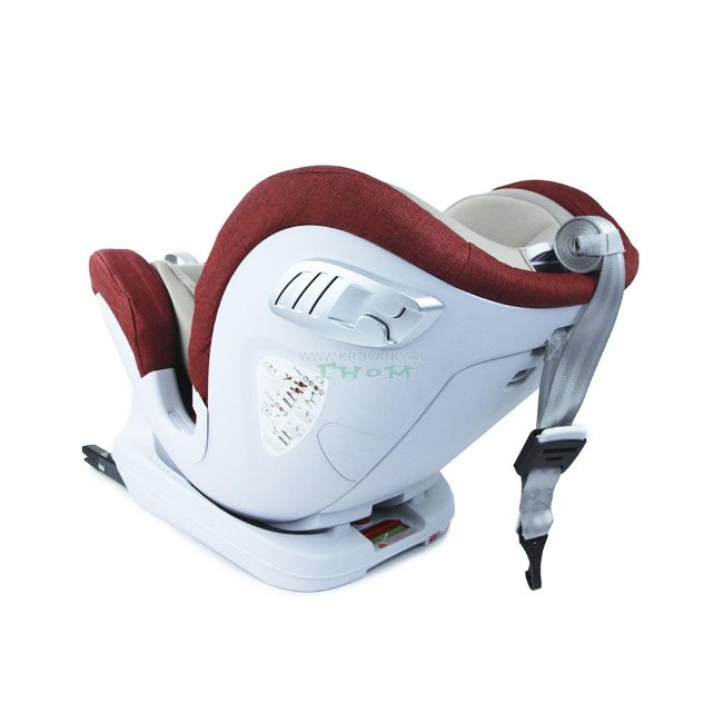 Автокресло "TOREGO" DRIVE JM05 (от 0 до 25 кг с системой ISOFIX) съемная база Красный/Лён Автокресло "TOREGO" DRIVE JM05 (от 0 до 25 кг с системой ISOFIX) съемная база Красный/Лён
