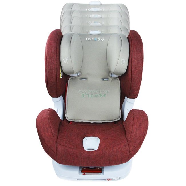 Автокресло "TOREGO" DRIVE JM05 (от 0 до 25 кг с системой ISOFIX) съемная база Красный/Лён Автокресло "TOREGO" DRIVE JM05 (от 0 до 25 кг с системой ISOFIX) съемная база Красный/Лён