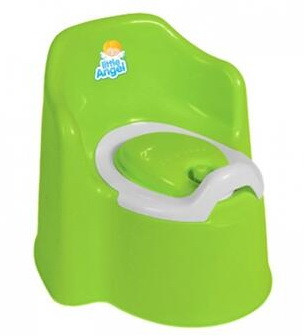 Little Angel Горшок детский с крышкой салатовый Р2703GR Little Angel Горшок детский с крышкой салатовый Р2703GR