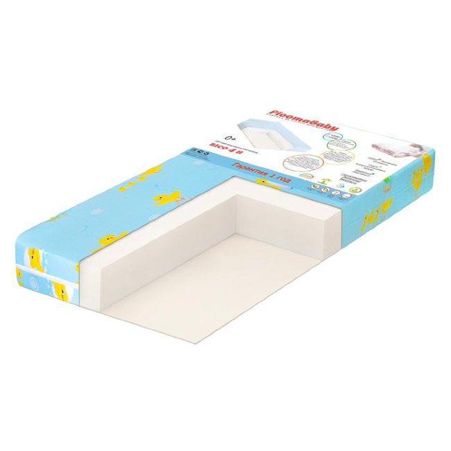 Детский матрас PLOOMABABY PLOOMA BICO 4 H 120х60х10 Детский матрас PLOOMABABY PLOOMA BICO 4 H 120х60х10