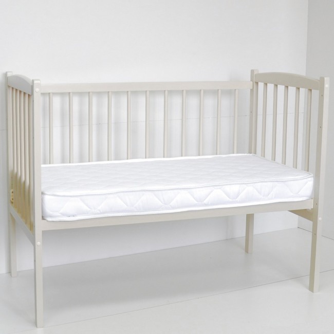 Кроватка MALIKA LOLA Small Box колесо без ящика слоновая кость