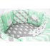 Комплект в кроватку универсальный 17 пр. «BABY BOO MINT»